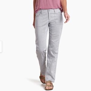 Kuhl Womens Cabo Linen Cotton Blend Lightweight Pants